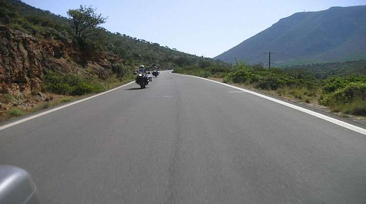 Viaggio in moto